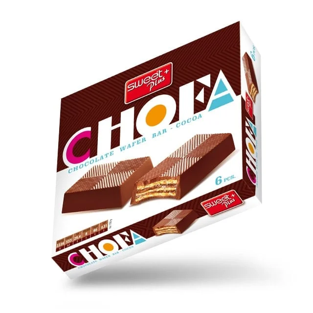 Вафлен десерт CHOFA 6 бр. 0,110 Sweet Plus