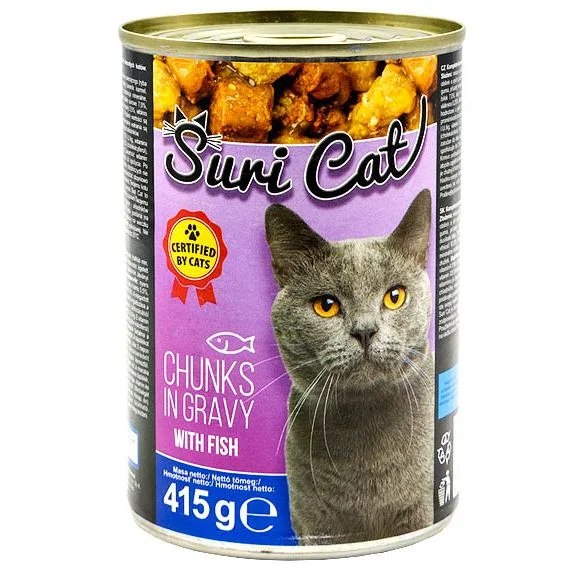 Suri Cat храна за котки риба 0,415