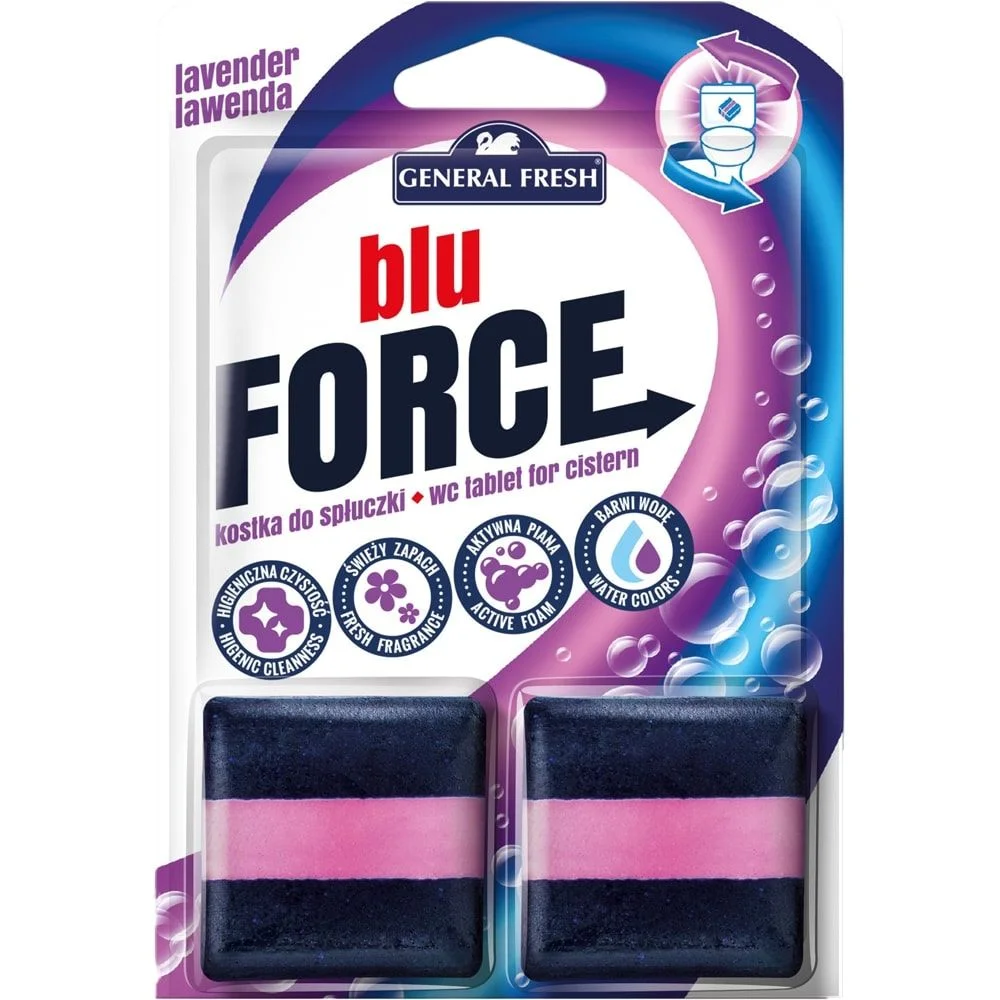 Blu Force WC блокче за тоалетно казанче 0,100 Lavender 2 бр