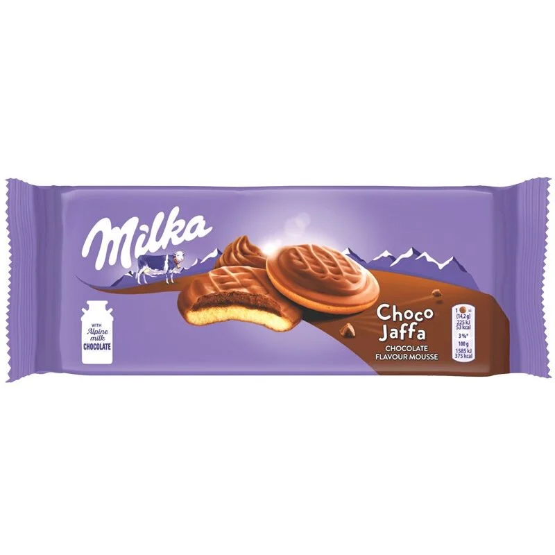 Бисквити Milka с шоколадов мус 0,128