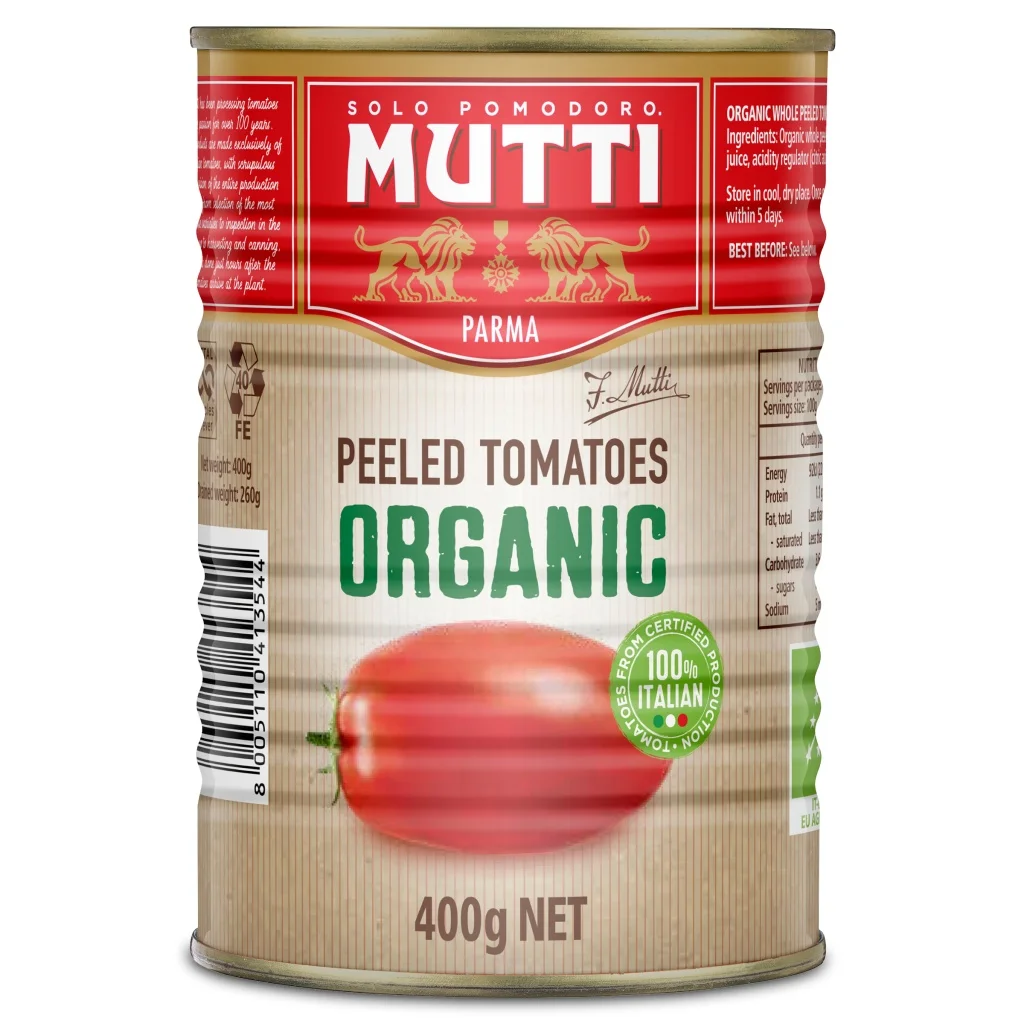 БИО Цели белени домати 0,400 Mutti