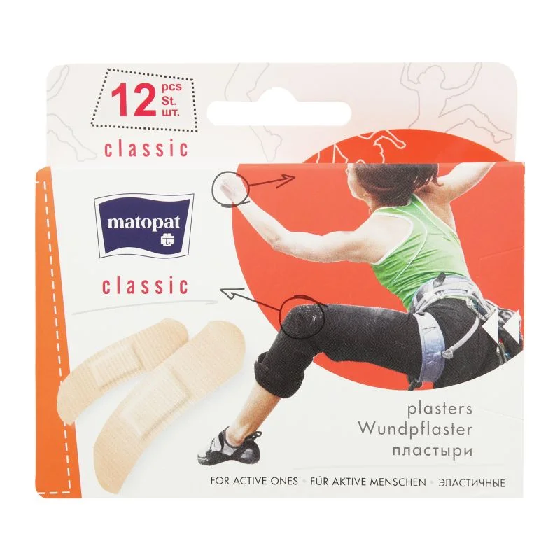 Пластир Classic 12 бр.