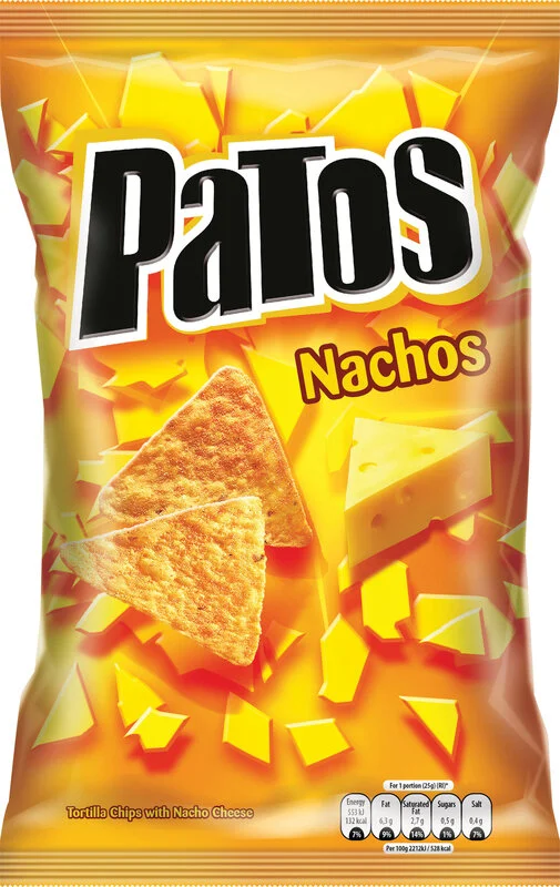 Чипс Patos Nachos 0,100