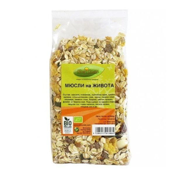 БИО Мюсли на живота 0,350