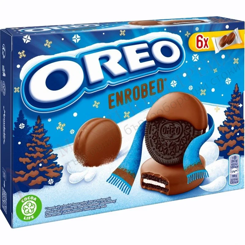 Бисквити OREO 0,246 обвити в шоколад