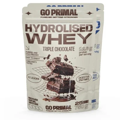 GoPrimal Hydrolised Whey Protein 0.750 chocolate