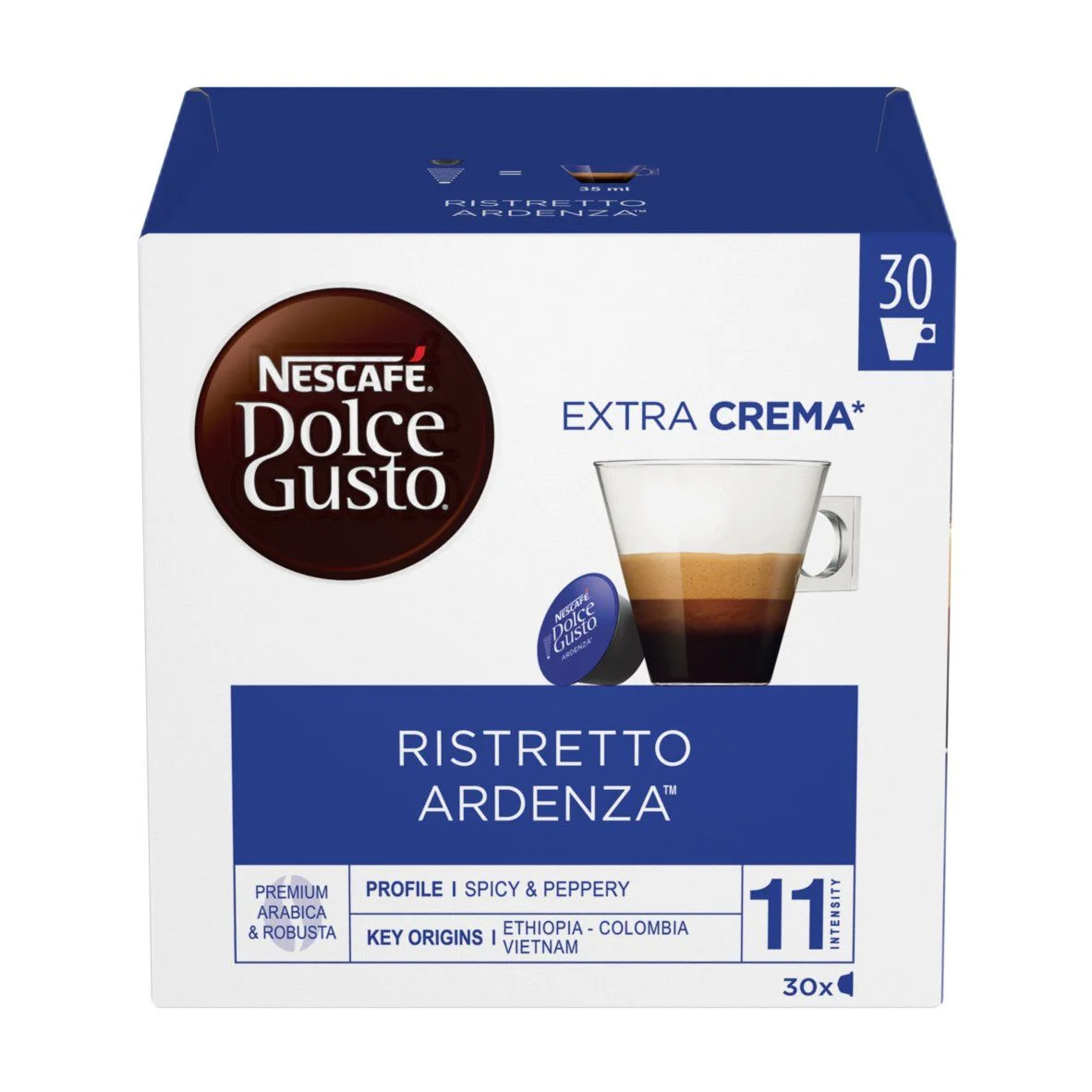 Nescafe Dolce Gusto Espresso  Ristretto Ardenza 30 бр.