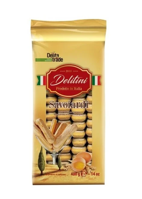 Бишкоти Savoiardi 0,400 Delitini