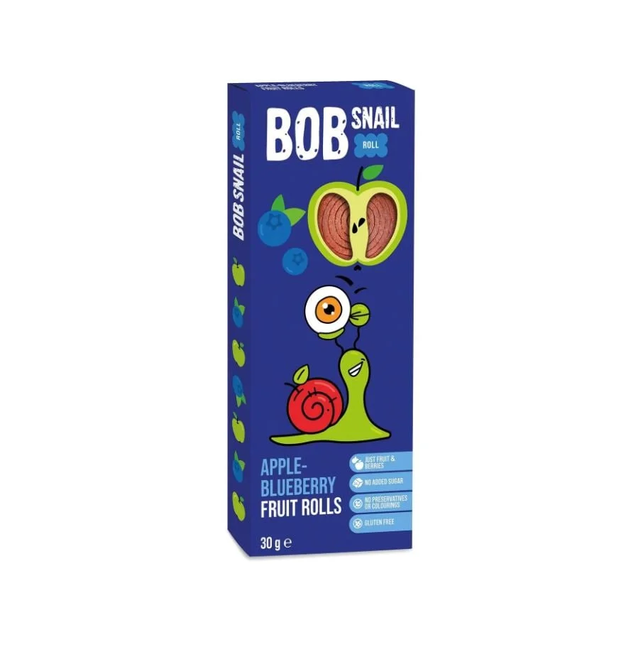Бонбони BOB Snail 0,030 ябълка и боровинка