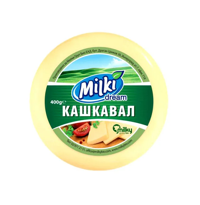Кашкавал от краве мляко 0,400 Milki Dream