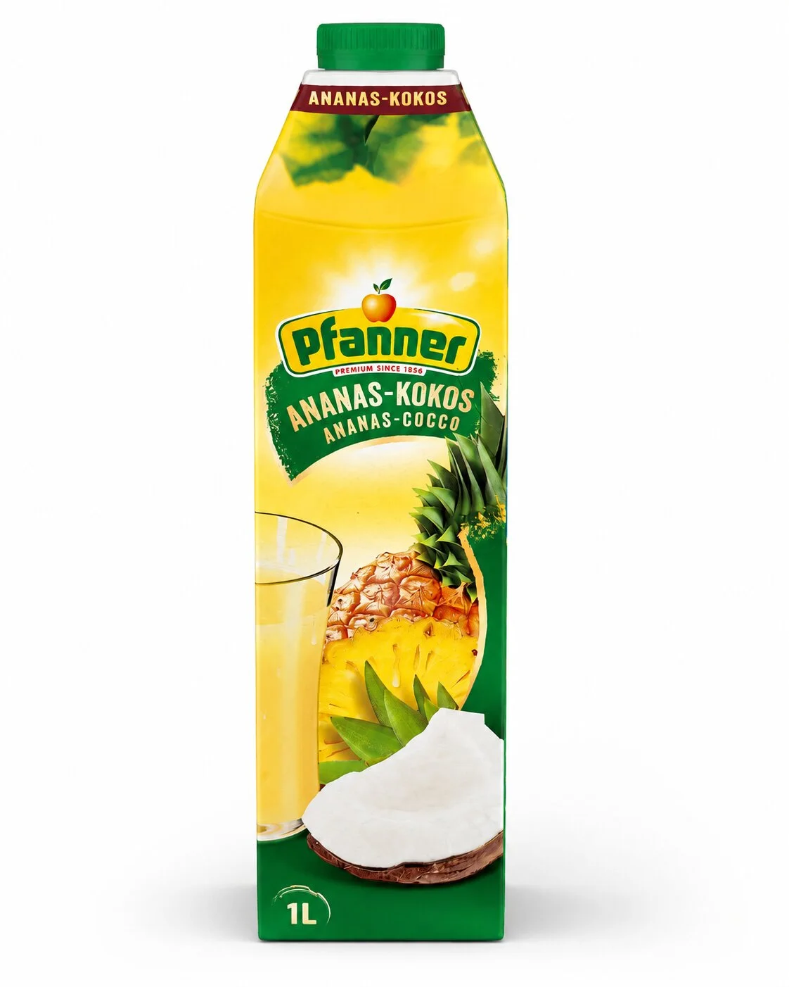 Pfanner Напитка Ананас и кокос 1л