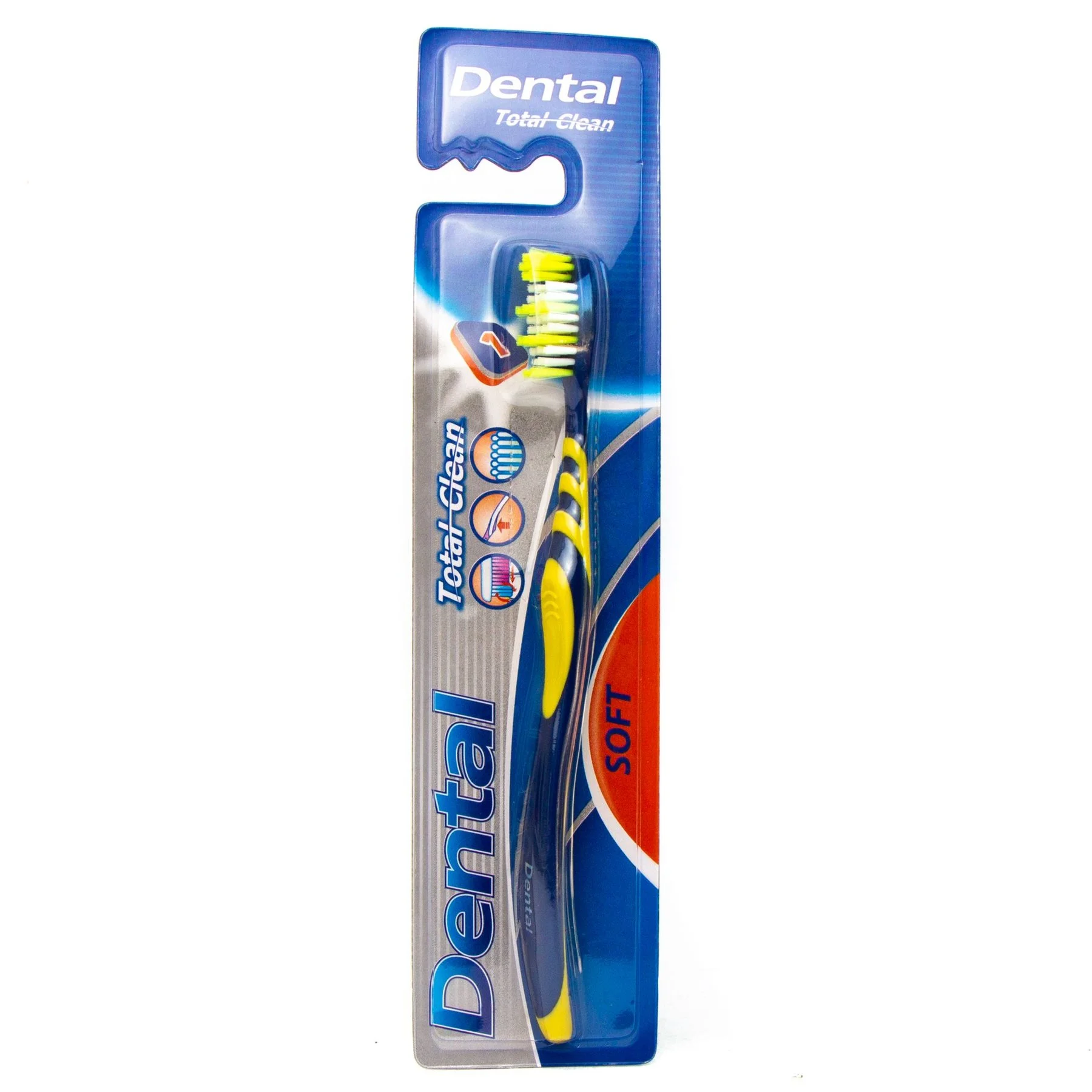 Четка за зъби Total clean софт 4 вида