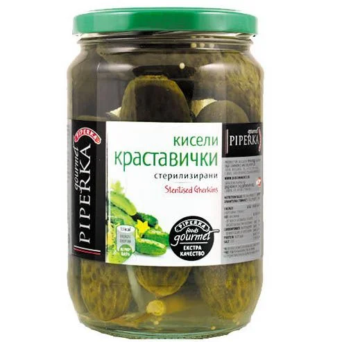 Кисели краставички 0,680 Пиперка