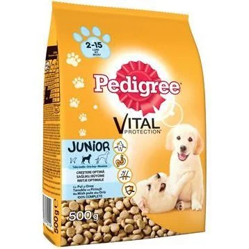 Педигри суха храна за куче junior 0,500