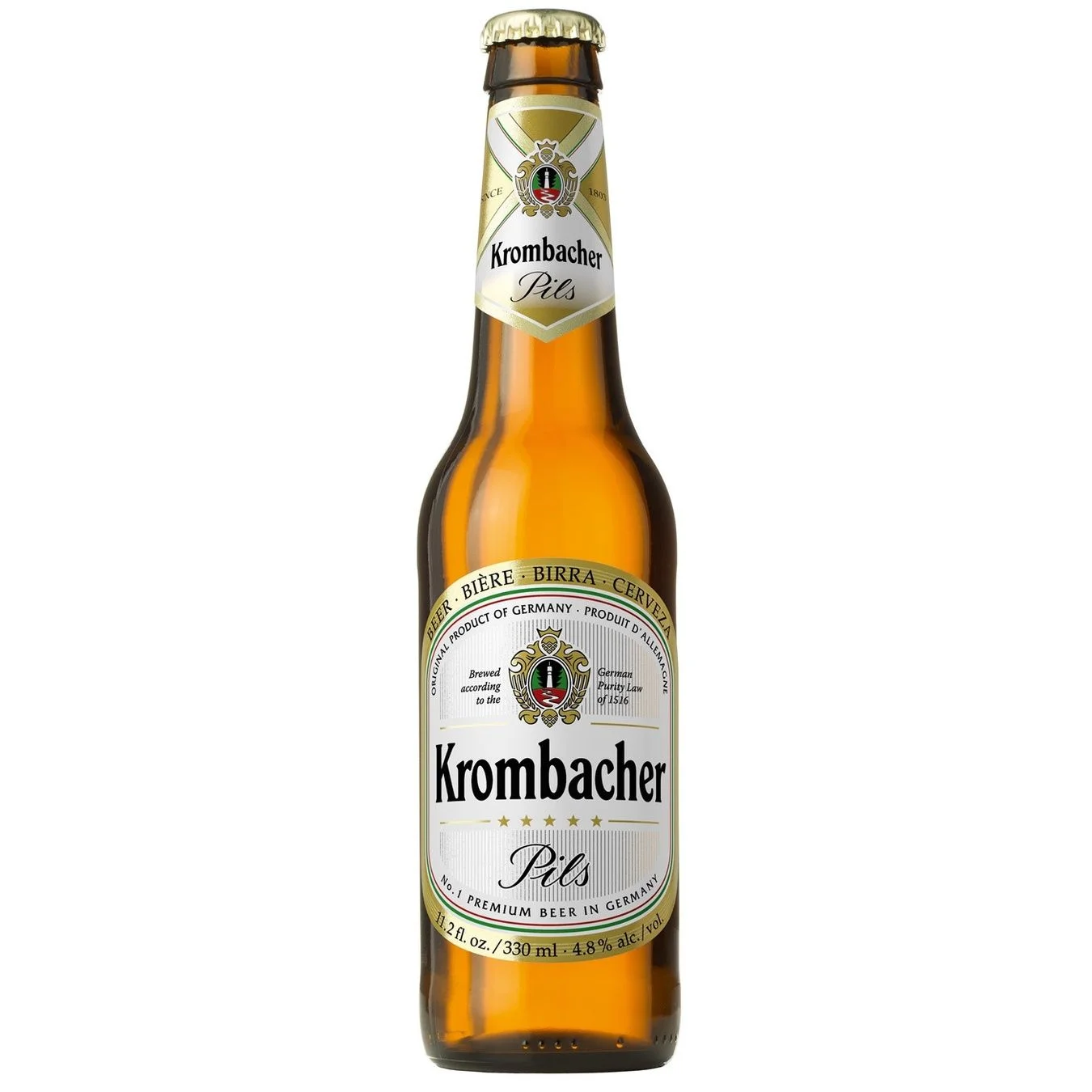 Бира Кромбахер бутилка 0,500 Pils