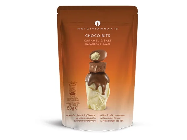 Бонбони Choco Bits 0,080 солен карамел