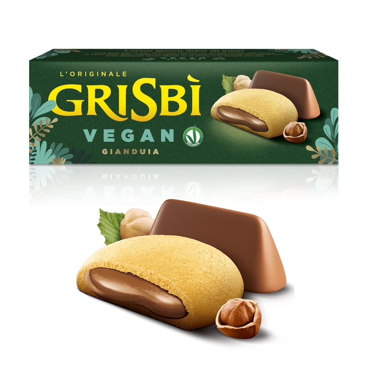 Бисквити веган с джандуя 0,135 Grisbi