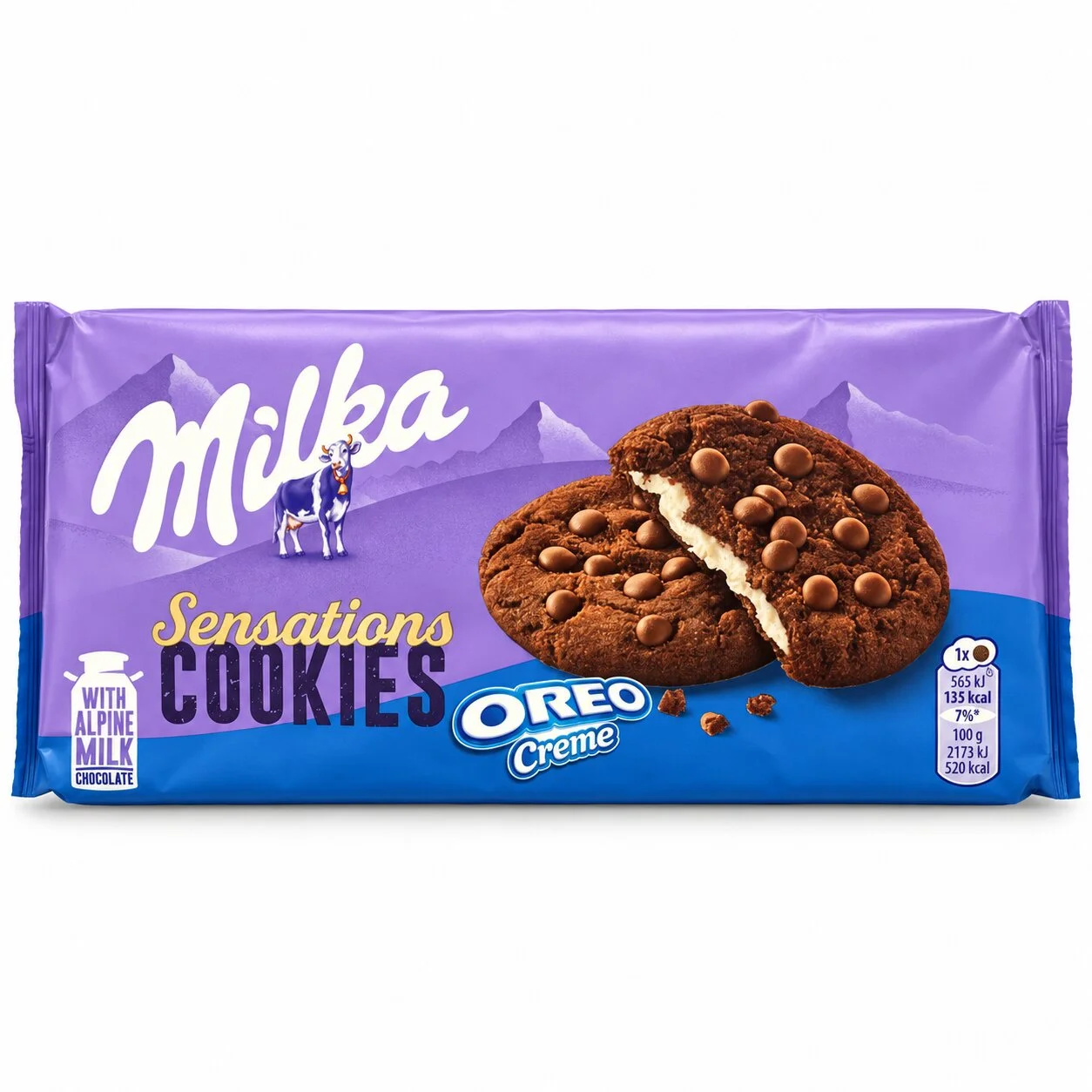 Бисквити Milka кукис орео 0.156