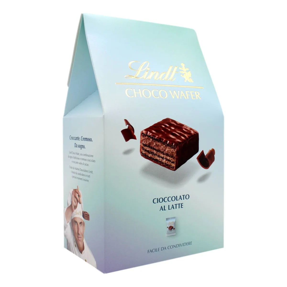 Вафла Lindt с млечен шоколад 0,130