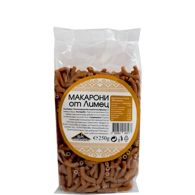 Макарони от лимец 0,250 Бизнес къща