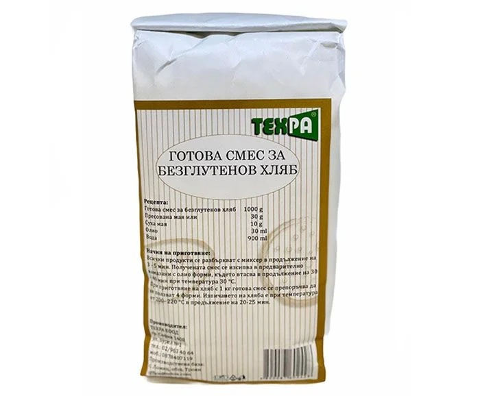 Безглутенов микс за хляб 1 кг. Texpa