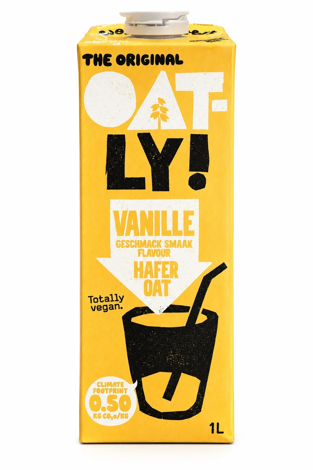 Oatly мляко ванилия 1 л.