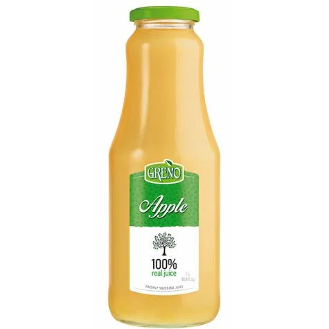 Сок 100% Ябълка 1 л. Greno