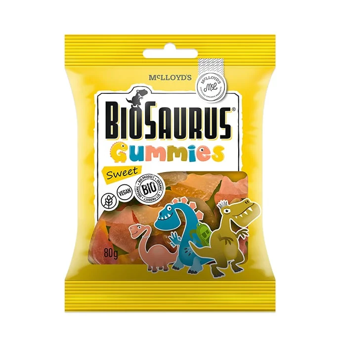 БИО желирани бонбони със сладък вкус 0.080 BioSaurus