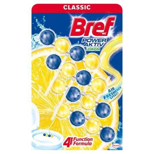Bref WC Power Aktiv 4 Function 4 х 0,050 Лимон