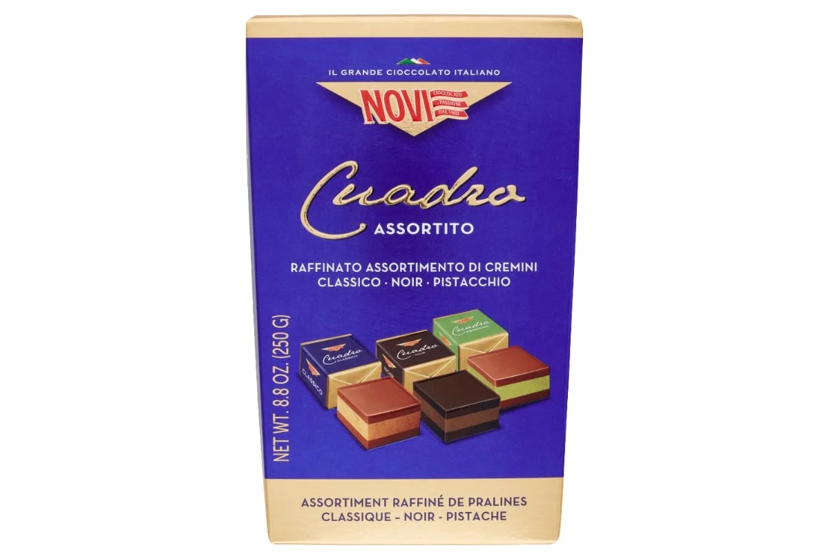 Шоколадови бонбони Cuadro Assortito 0,250 Novi