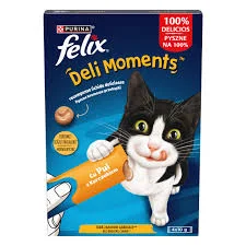 Purina Феликс Deli Moments 4 x 0,010 пиле
