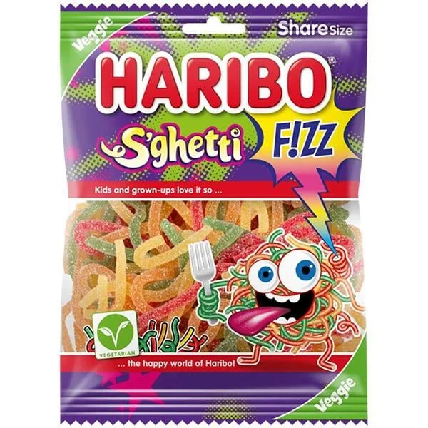Харибо бонбони S'ghetti Fizz 0,085