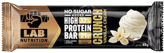 Протеинов бар с ванилов крем Premium Crunch 0,065 Lab Nutrion