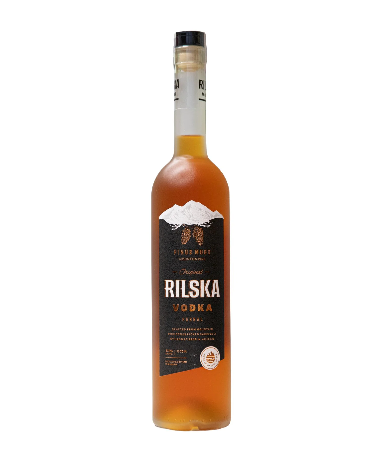 Водка Рилска от клекови шишарки 0.700