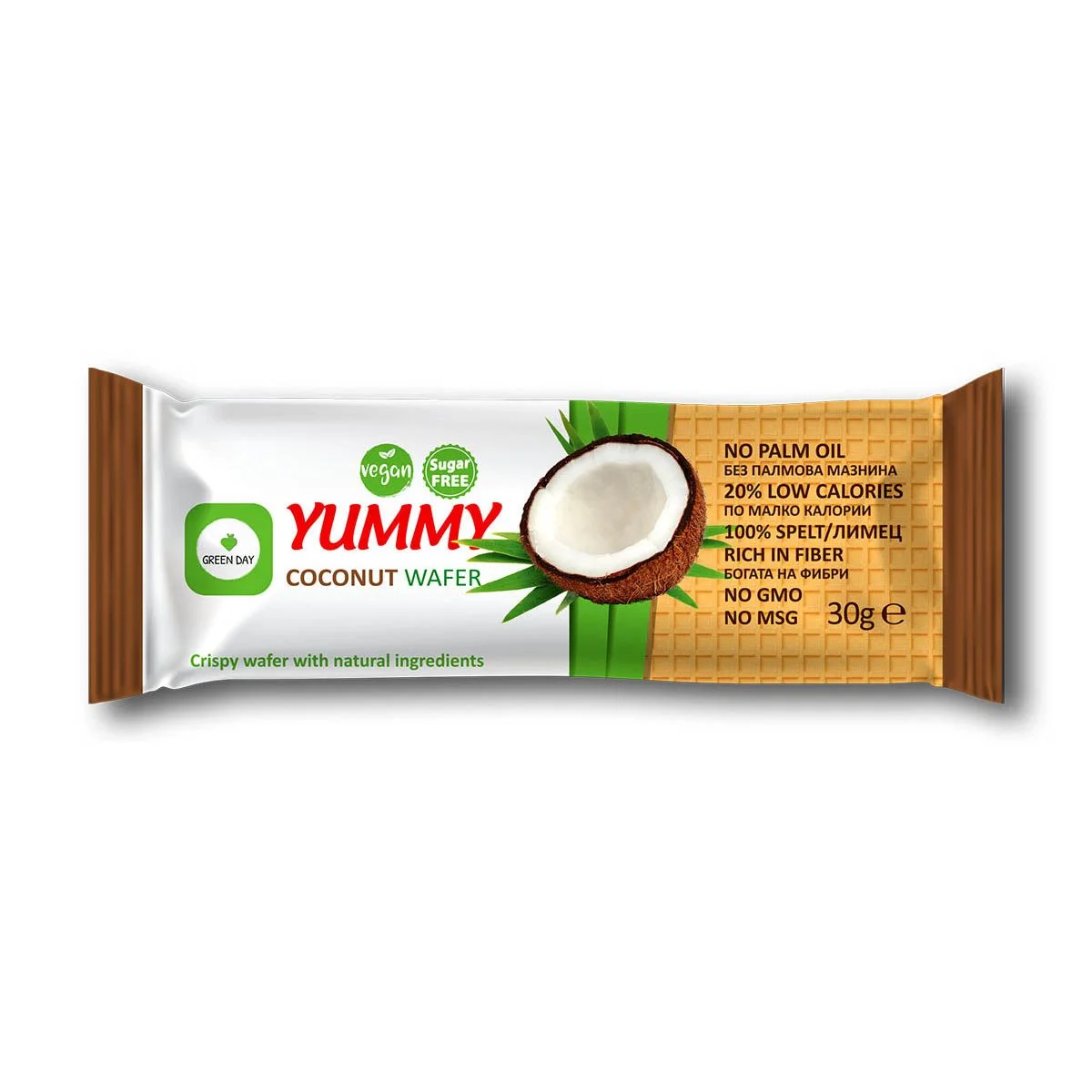 Вафла с кокос без захар 0.030 YUMMY