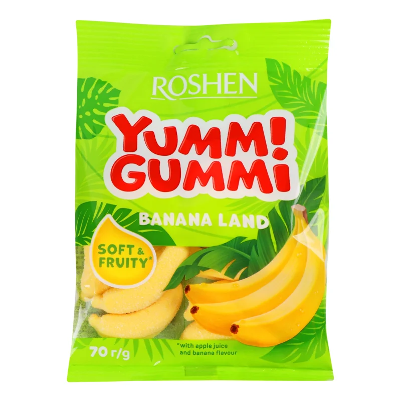 Желирани бонбони Banana Land 0,070 Yumm Gummi