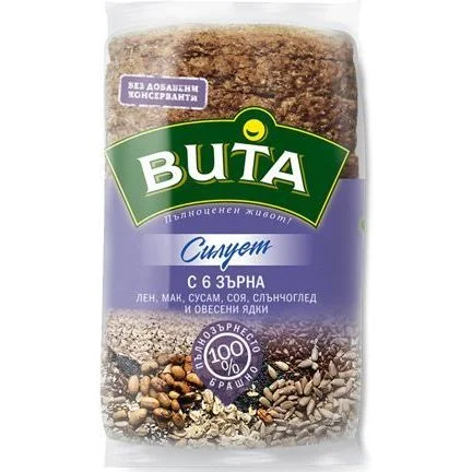 Вита Силует хляб с 6 зърна 0,400