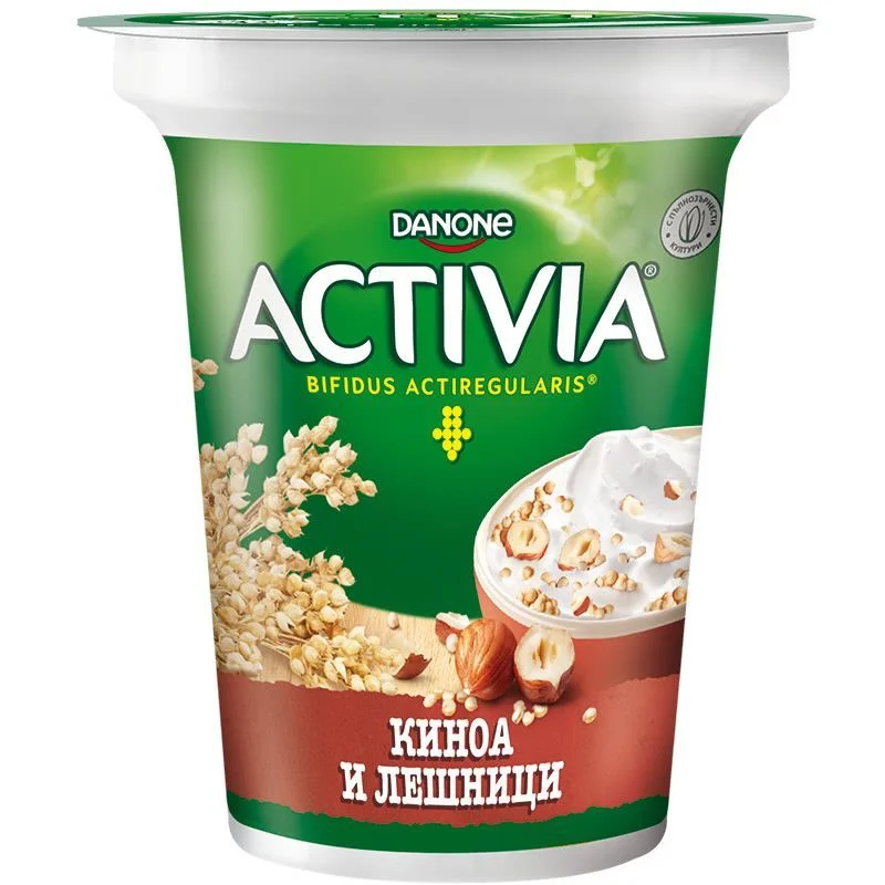 Данон Активиа Киноа и лешници 0,280