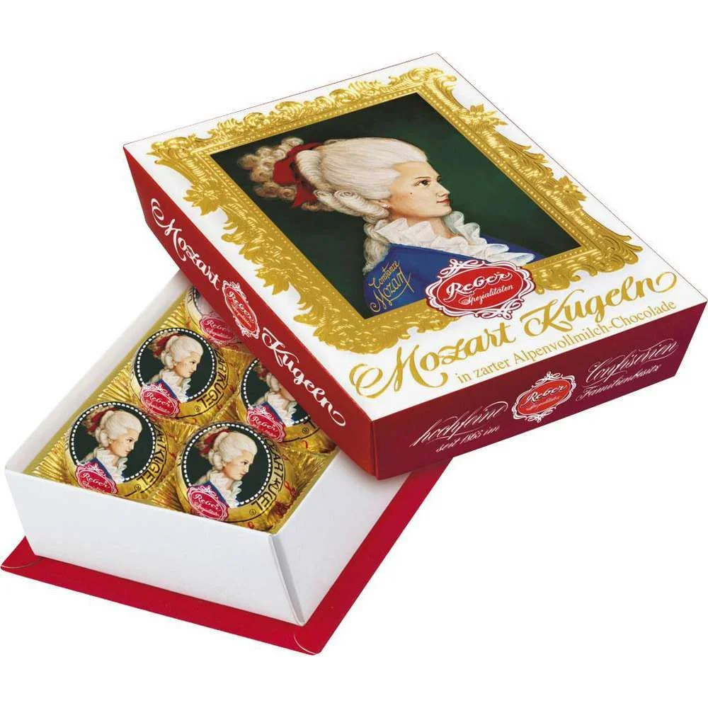 Шоколадови бонбони Mozart Kugeln 0,120 млечен шоколад