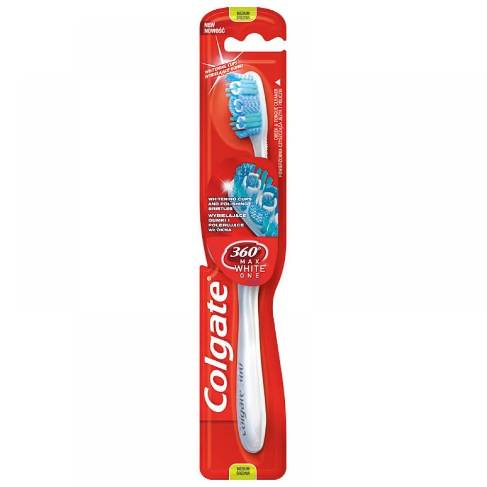 Четка за зъби Колгейт 360 Max White Expert White