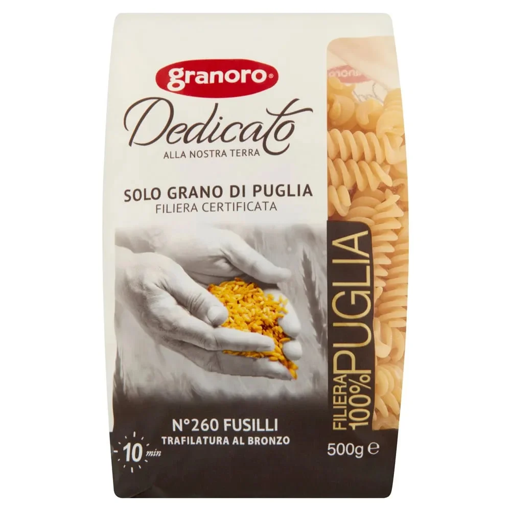 Паста фусили №260 0,500 Granoro