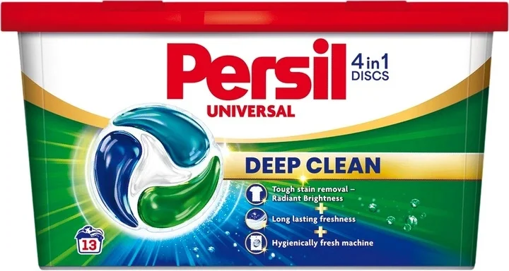Персил диск 13 бр. Deep clean Универсал 4 in 1