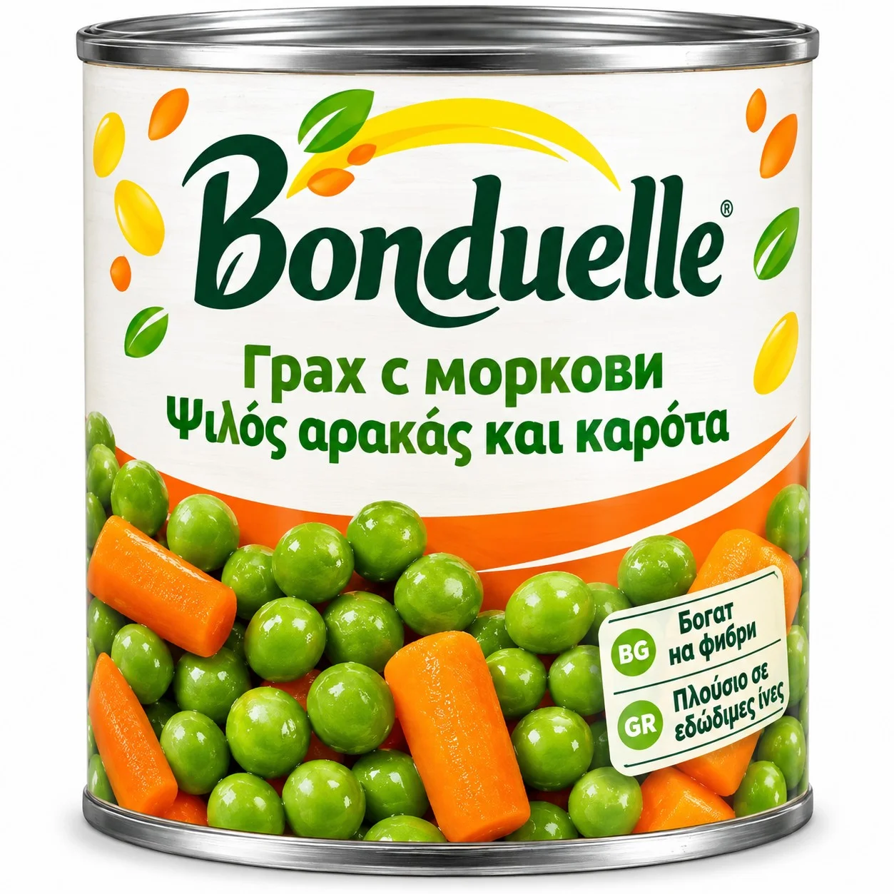 Грах с моркови 0,400 Бондюел