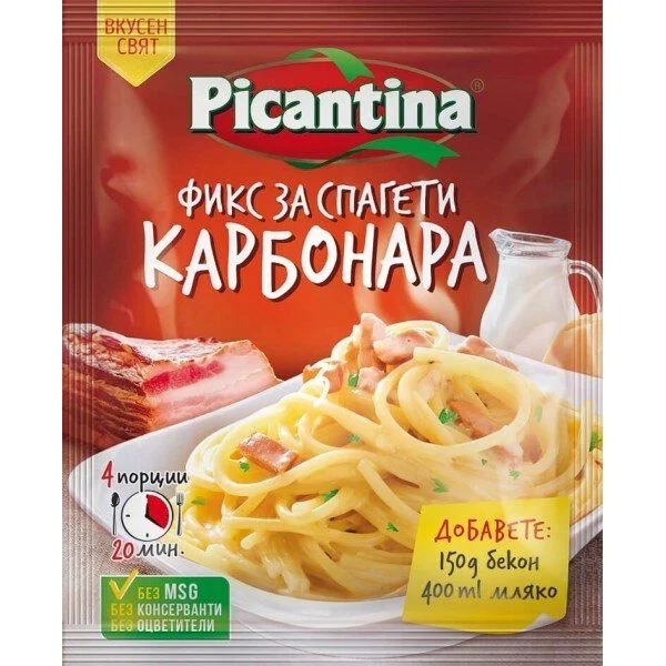 Пикантина фикс за спагети карбонара 0,040