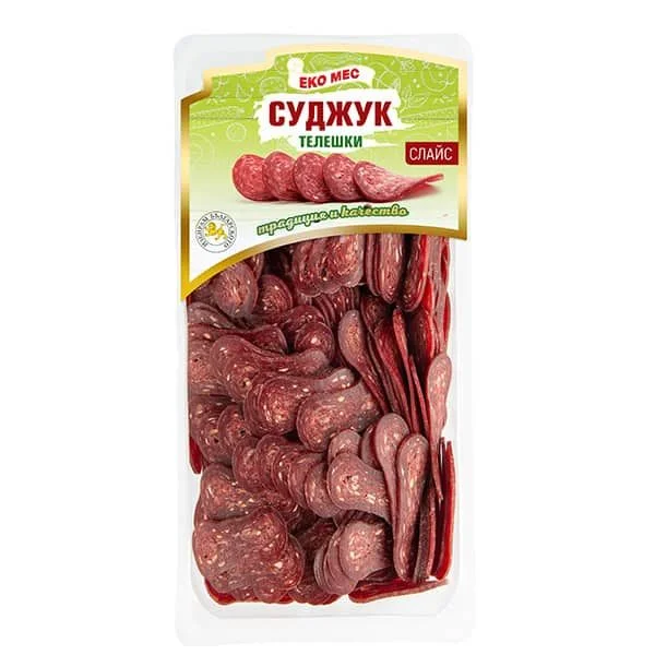Суджук телешки слайс 0.140 Еко Мес