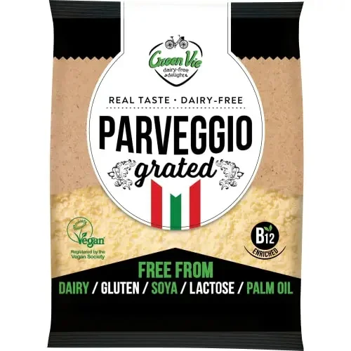 Вегански продукт с вкус на Пармезан  0,100 Green Vie