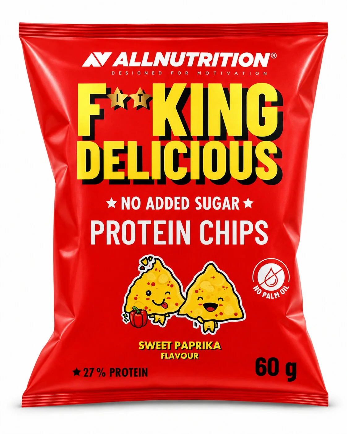 Чипс протеинов с паприка King Delicious 0,060