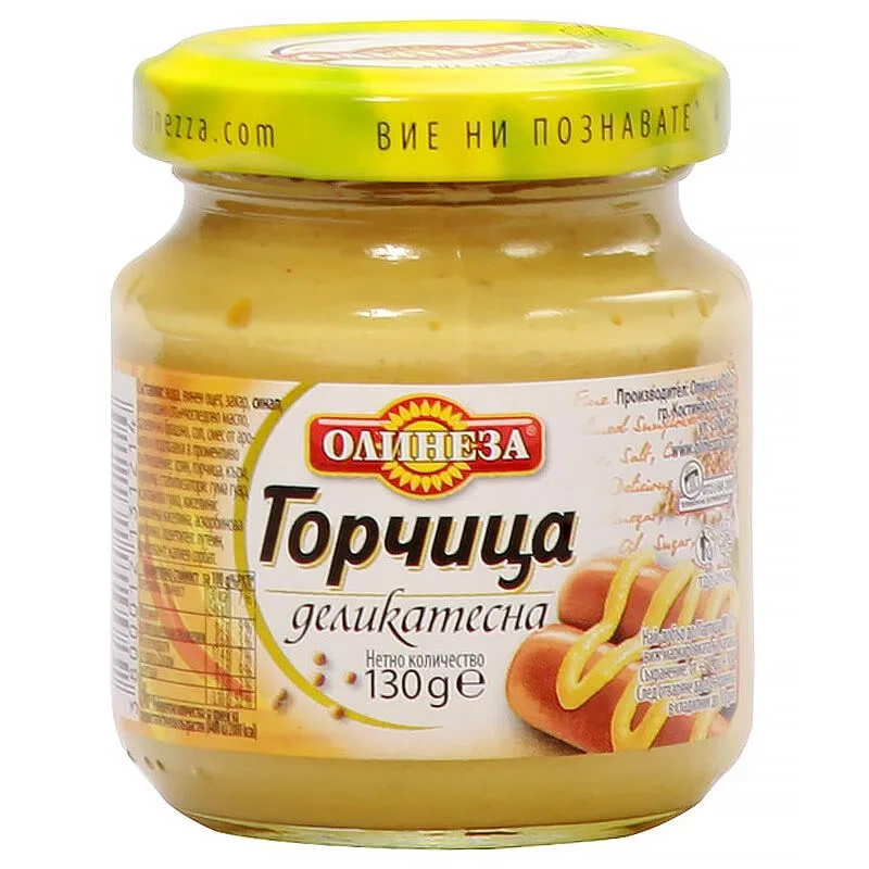 Горчица Деликатесна 0,160 Олинеза