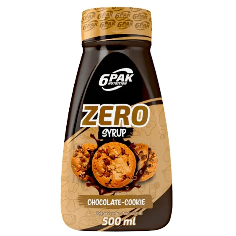Топинг Syrup Zero Chocolate Cookies 0,500 6PAK Nutrtion