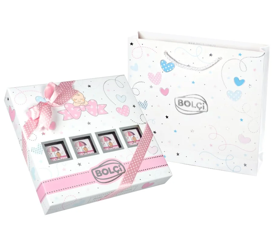 Шоколадови бонбони Baby Box Pink 0,312 Bolci